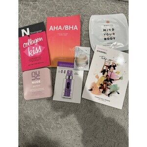 Brand new 7 pc facial masks & Chanel perfume